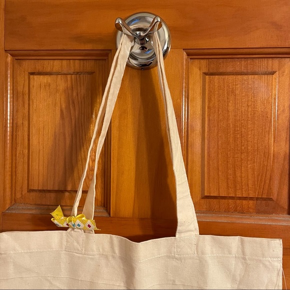 CUTE ANIMATED “NERD” FABRIC TOTE BAG Cartoon Girl Kawaii Style Eyeglasses Anime - Picture 3 of 9